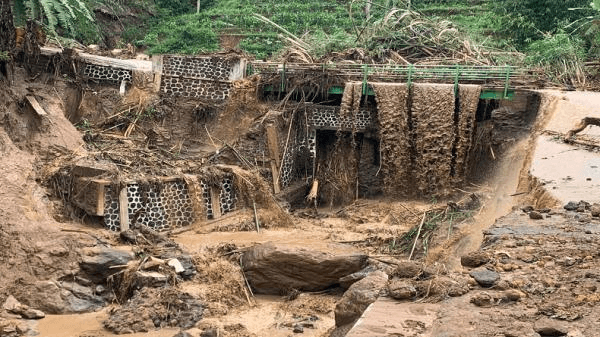 Ilustrasi banjir bandan. Foto:BNBP
